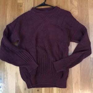 Vintage maroon sweater